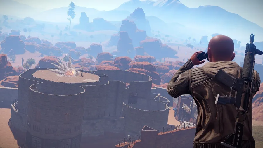 Rust Mortar Strike