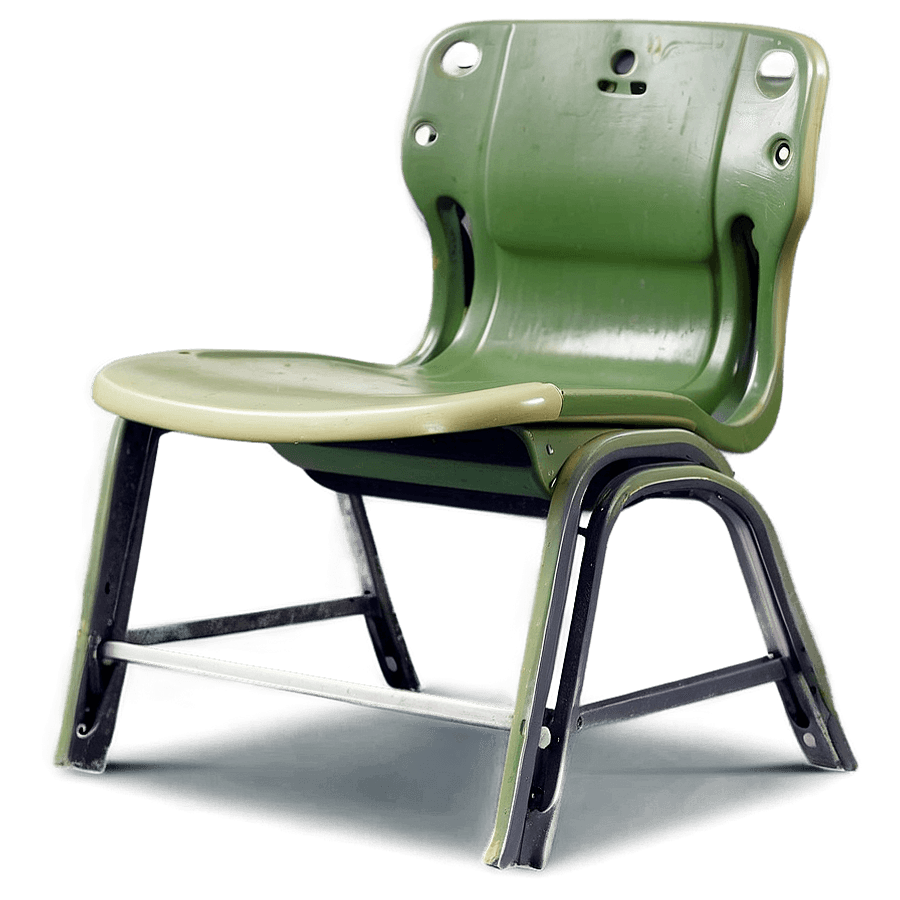 Recycled Material School Chair PNG con88