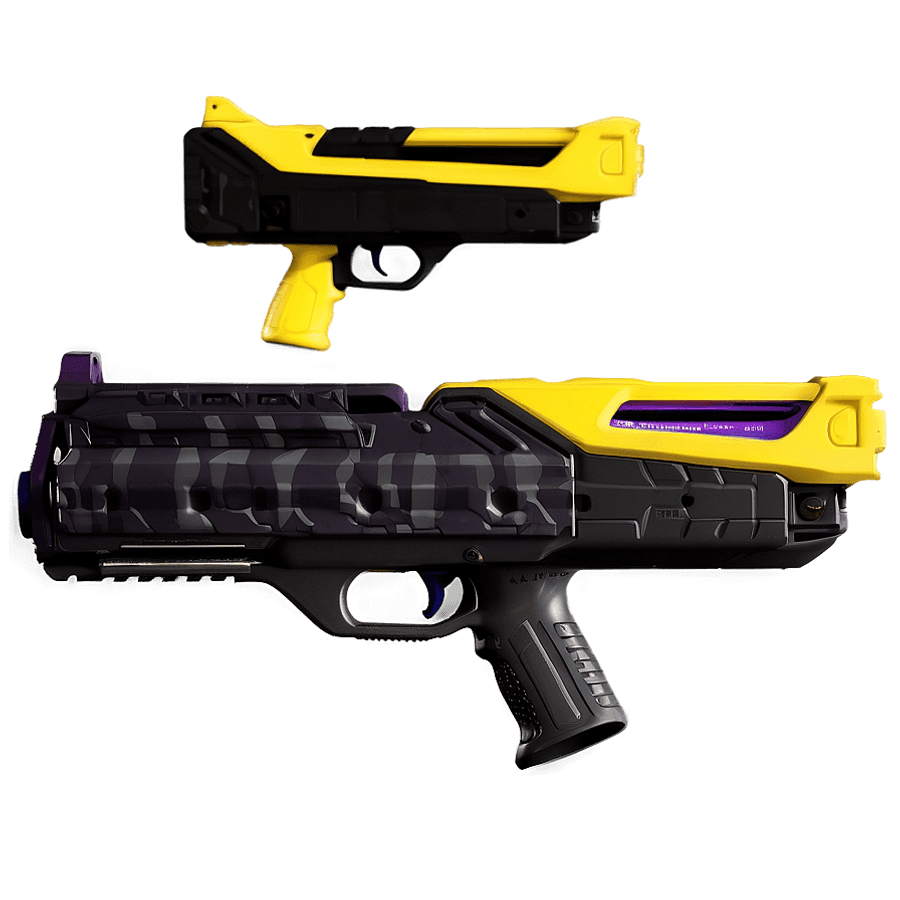 Stealth Nerf Gun Model PNG 43