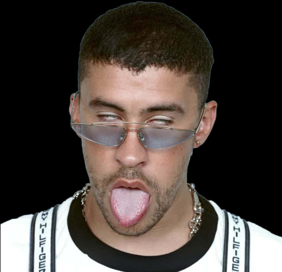 Singer Bad Bunny Transparent Background Png - Bad Bunny Stickers Whatsapp, Png Download