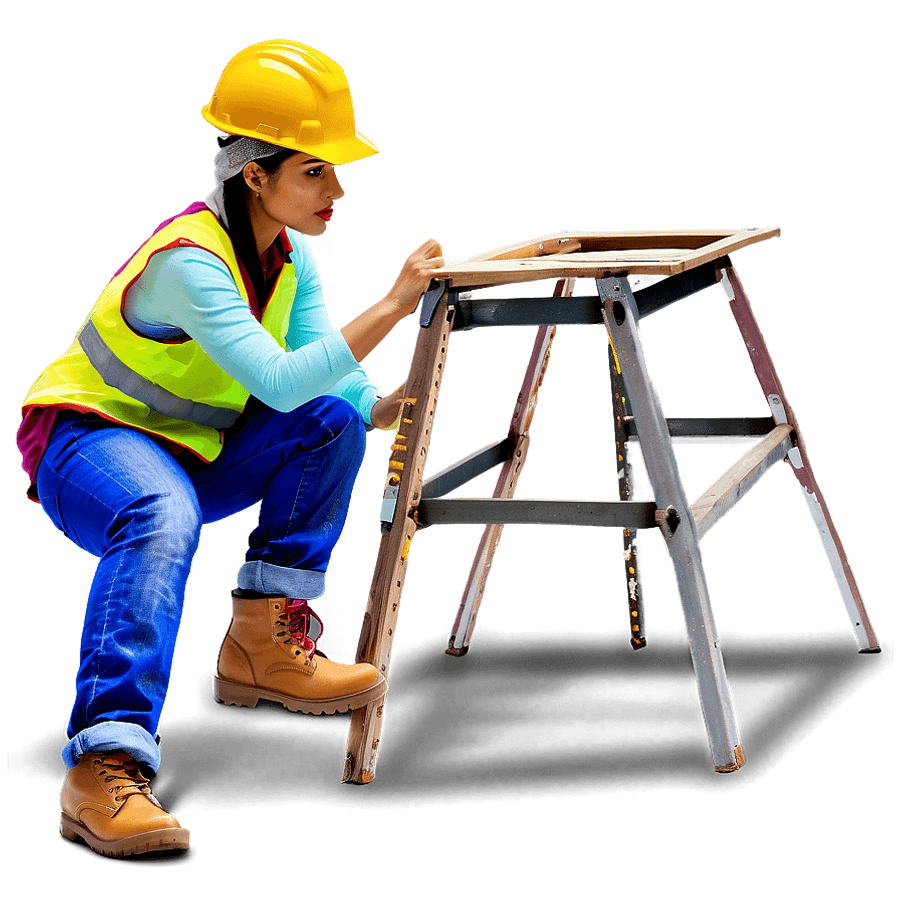 Female Construction Worker PNG 05242024