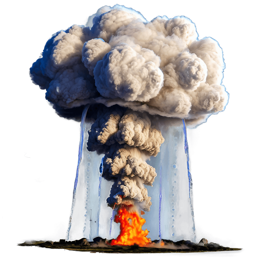 Nuke Explosion Vaporization Zone PNG 26