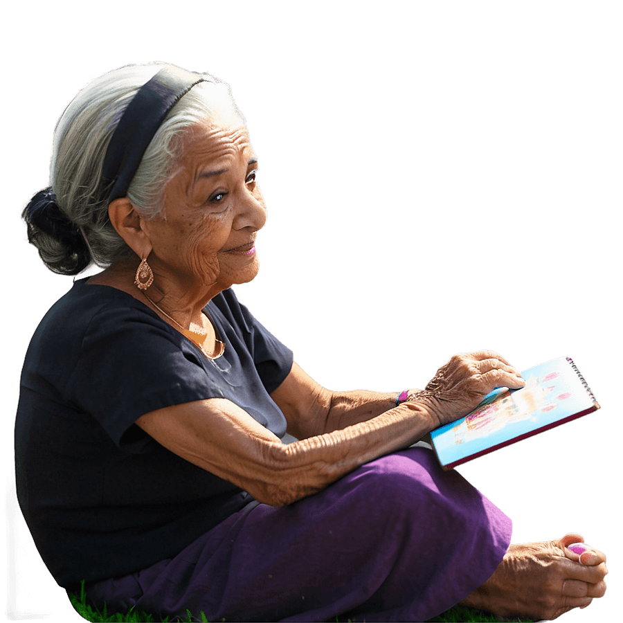 Abuela's Story Time PNG tcc