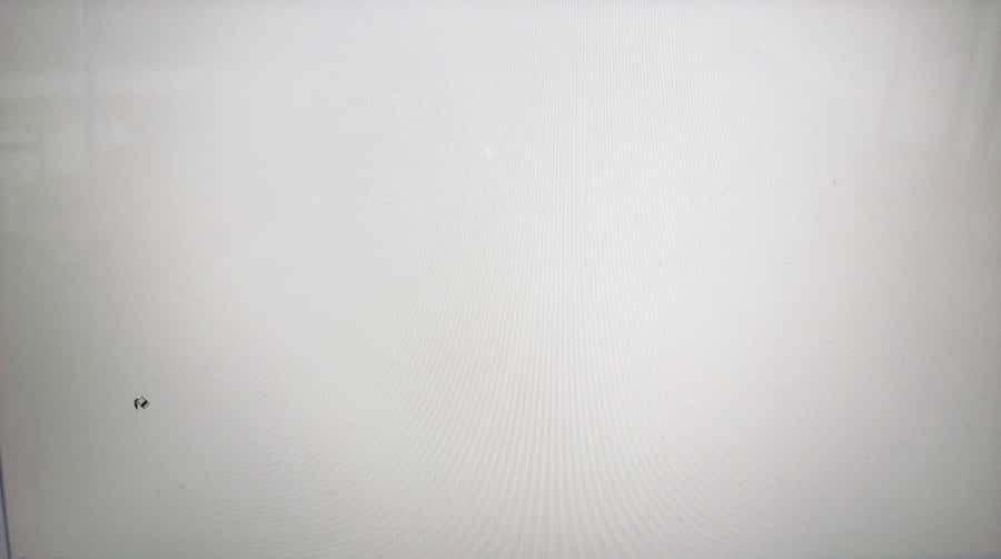 umecrã de laptop branco