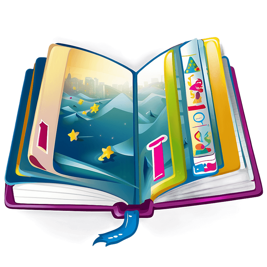 Children's Book Icon PNG jhv