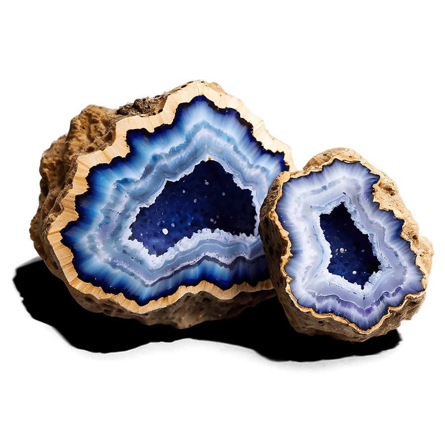 Geode Mineral Collection PNG ehr44