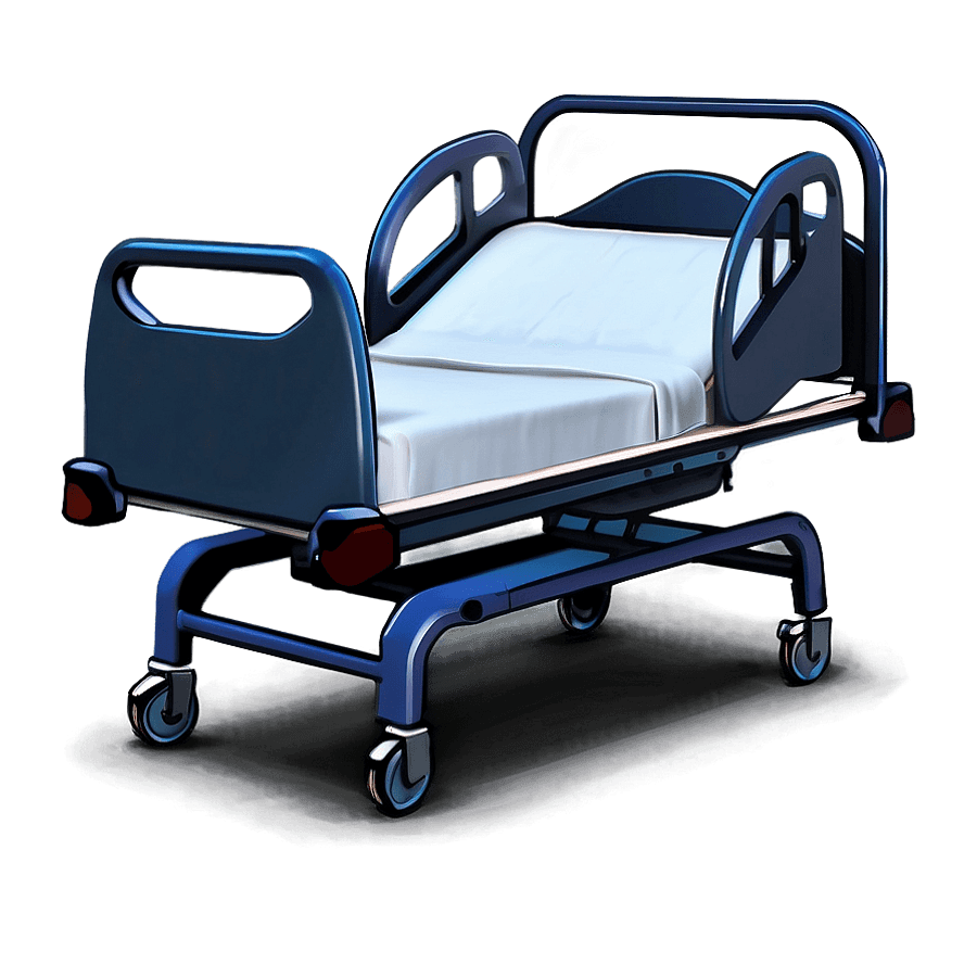 Hospital Bed for Children PNG 05242024