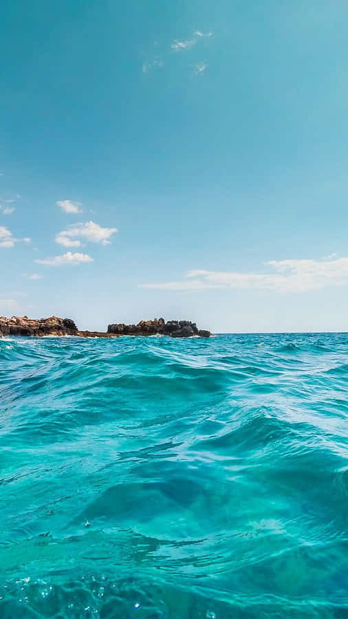 Lugn Vid Havet Preppy Strand Estetik