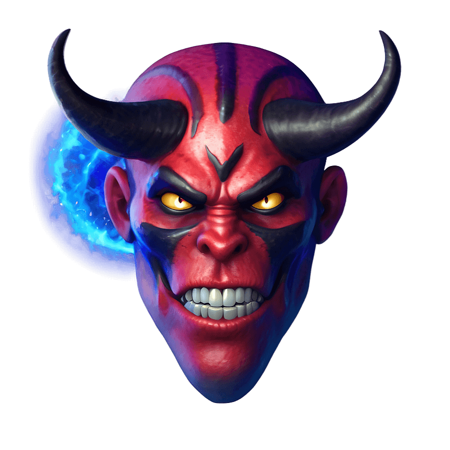 Mystic Demon Emoji PNG ogw89