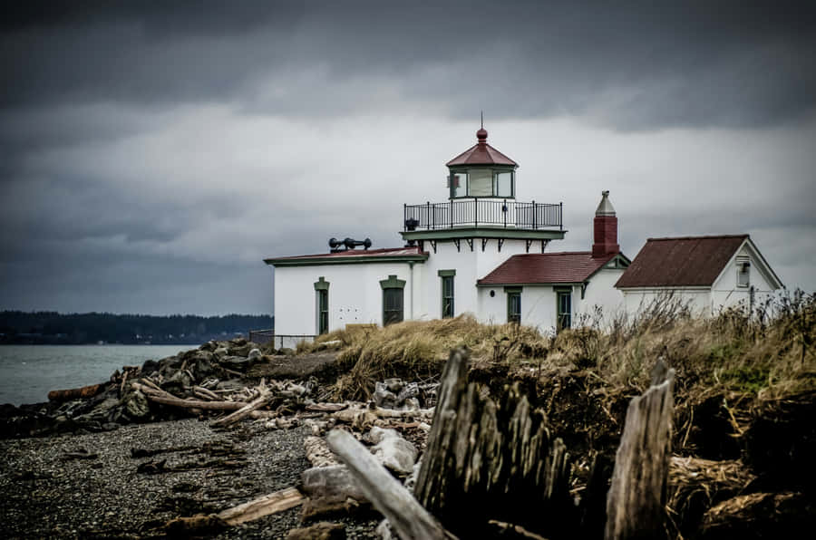 Farol do Discovery Park em Seattle