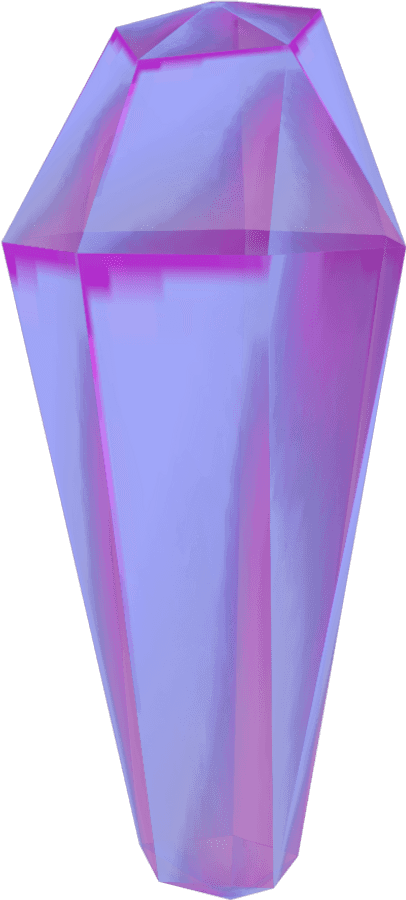 Pink Crystal Rendering