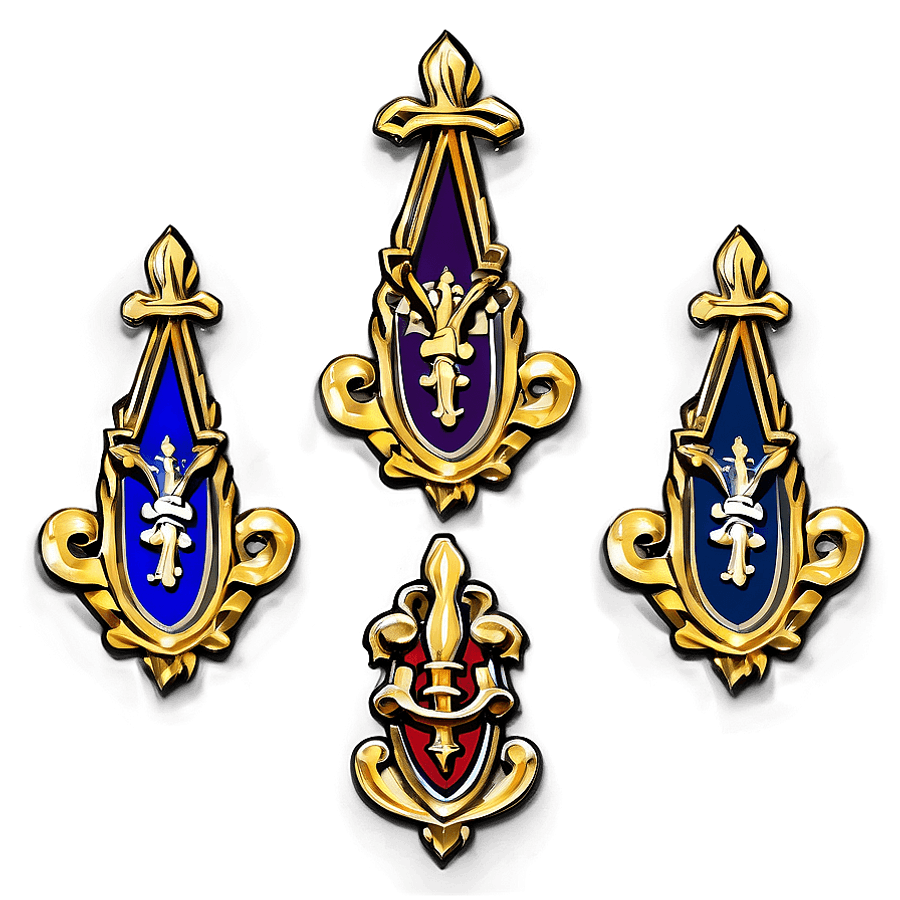 Vintage Saints Emblem PNG wvt