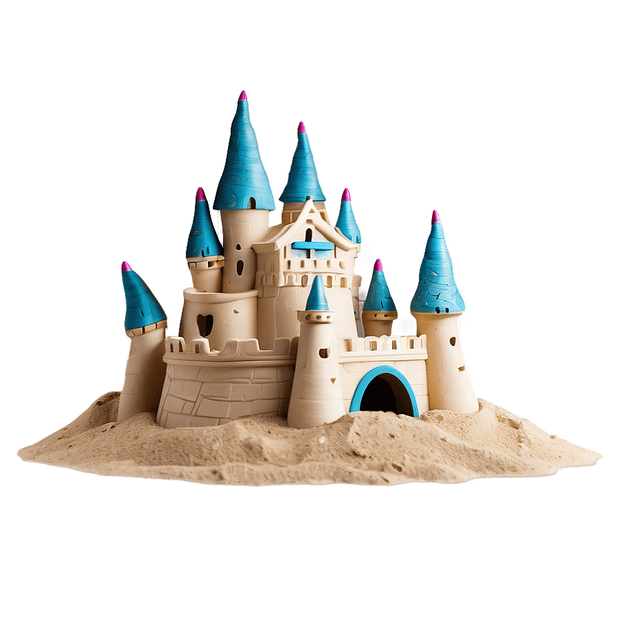 Fantasy Sand Castle PNG 19