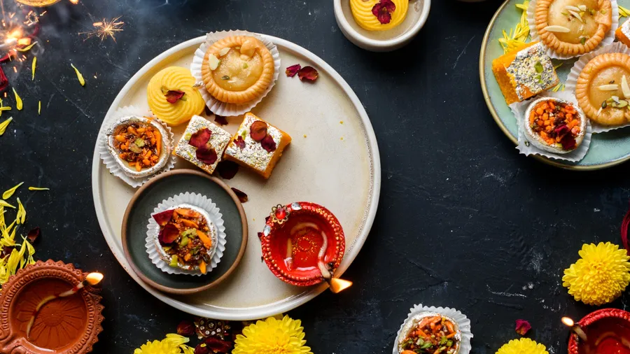 Biscuits And Sweets Dish