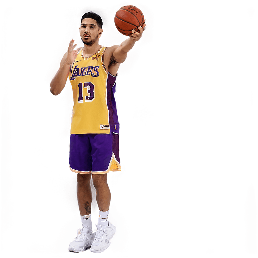 Tyrese Haliburton Shooting Pose PNG nro58
