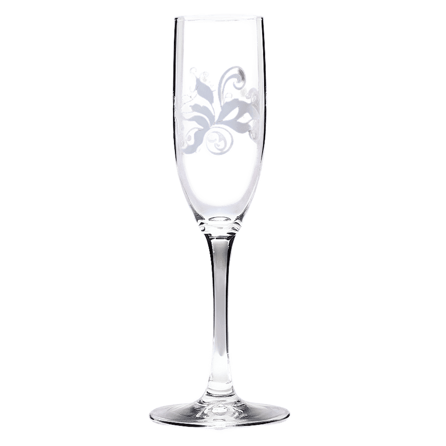 Wine Glasses with Etched Designs PNG lqu