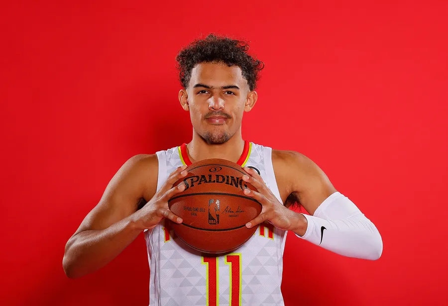Trae Young In Red wallpaper.