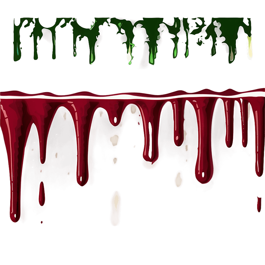 Blood Drip Splatter PNG tif
