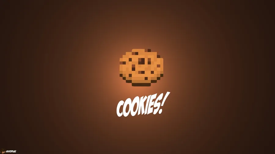 Minecraft Cookie Logo wallpaper