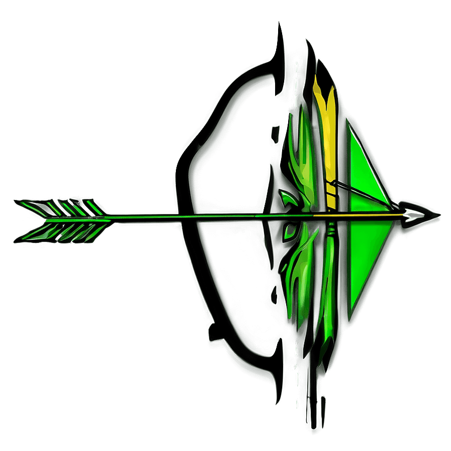 Green Arrow Emblem PNG 05232024