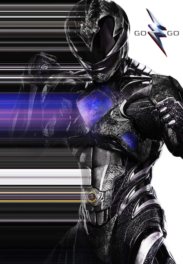 Azione del Black Ranger Power Morphin