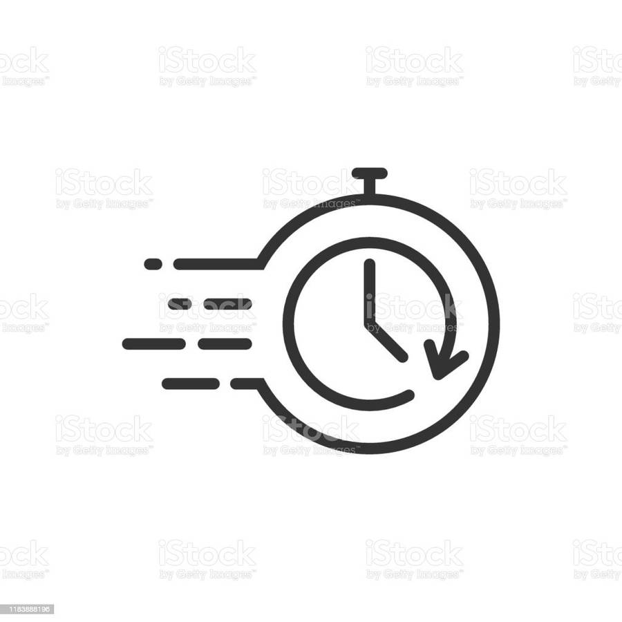 Orologioche ticchetta velocemente