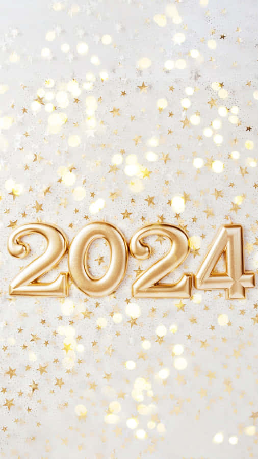 Goldene 2024 Feier Hintergrund