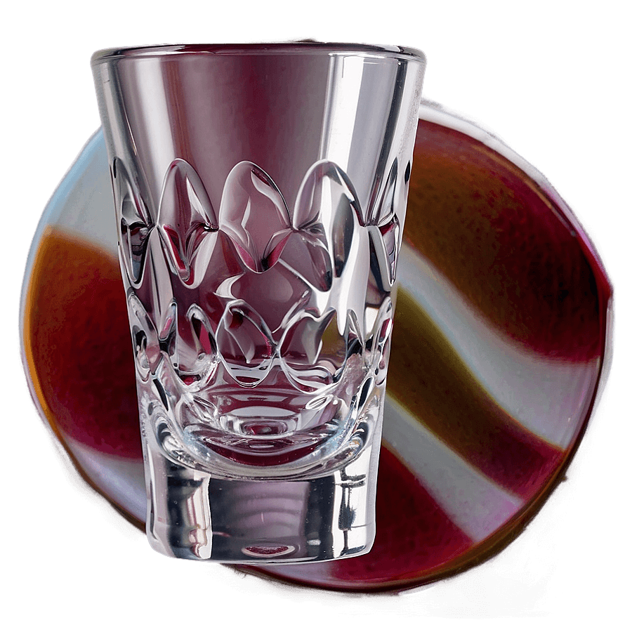 Elegant Shot Glass PNG rah