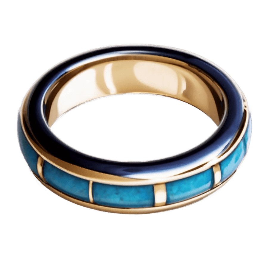 Metal Ring with Enamel PNG 67