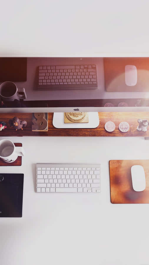 Bedste kontor baggrund Keyboard Krus