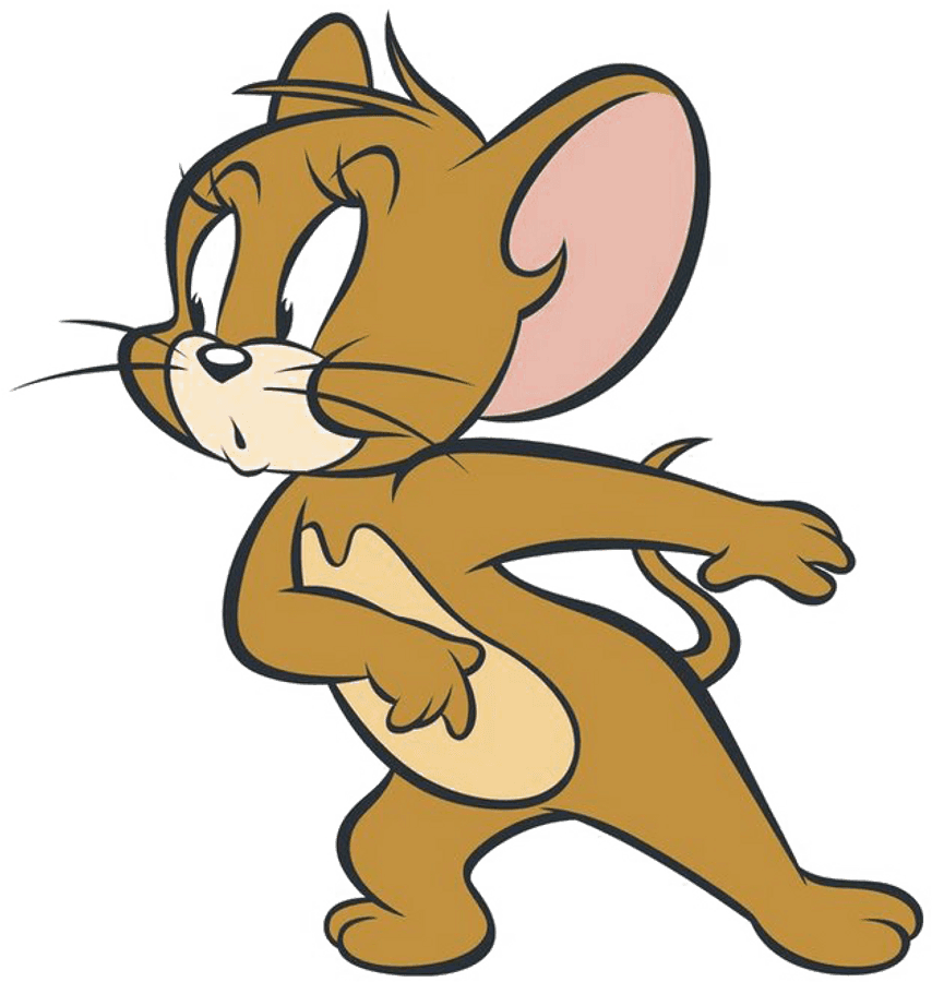 Tom And Jerry Transparent - Jerry From Tom And Jerry Transparent, HD Png Download