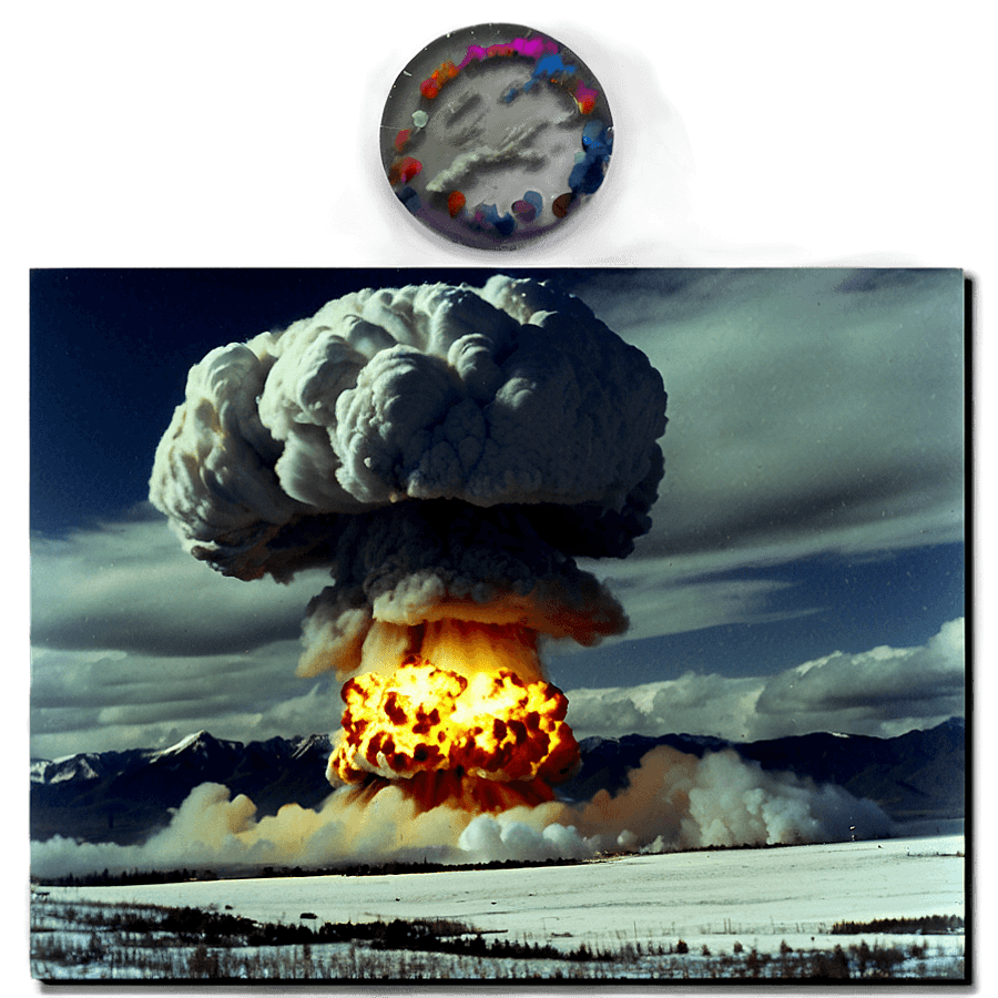 Cold War Nuclear Test PNG nvw91
