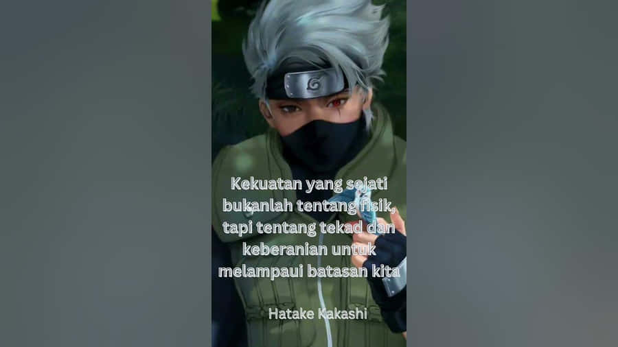 Citaçõesdo Kakashi papel de parede 1280 x 720.