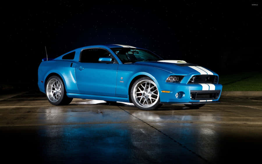 Shelby G T500 Blu Scatto Notturno