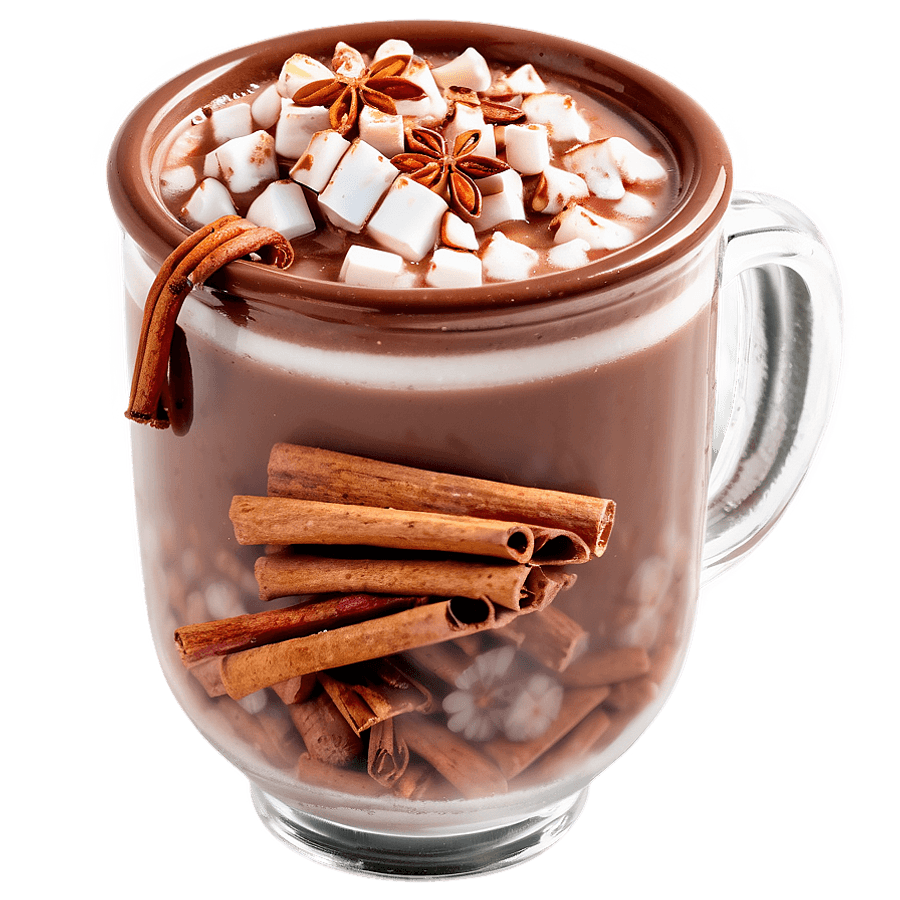 Hot Chocolate with Cinnamon PNG ndr7