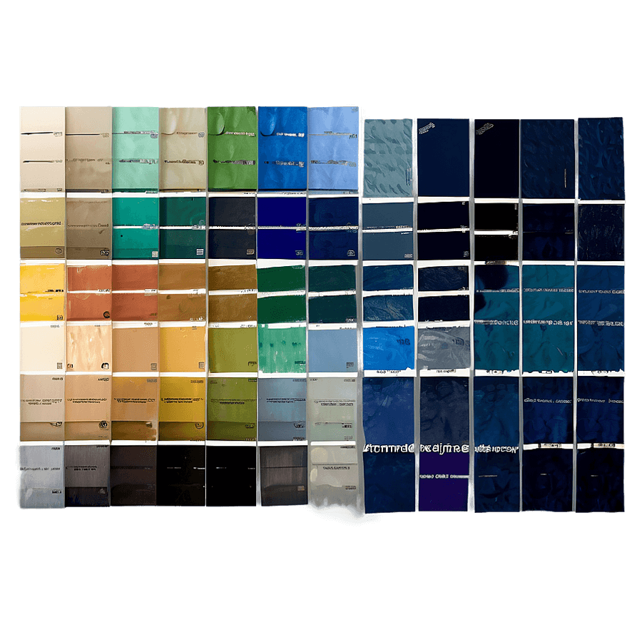 Textured Paint Swatches PNG 35