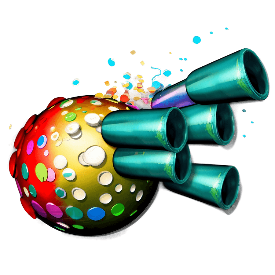 Joyous Party Popper Release PNG xih