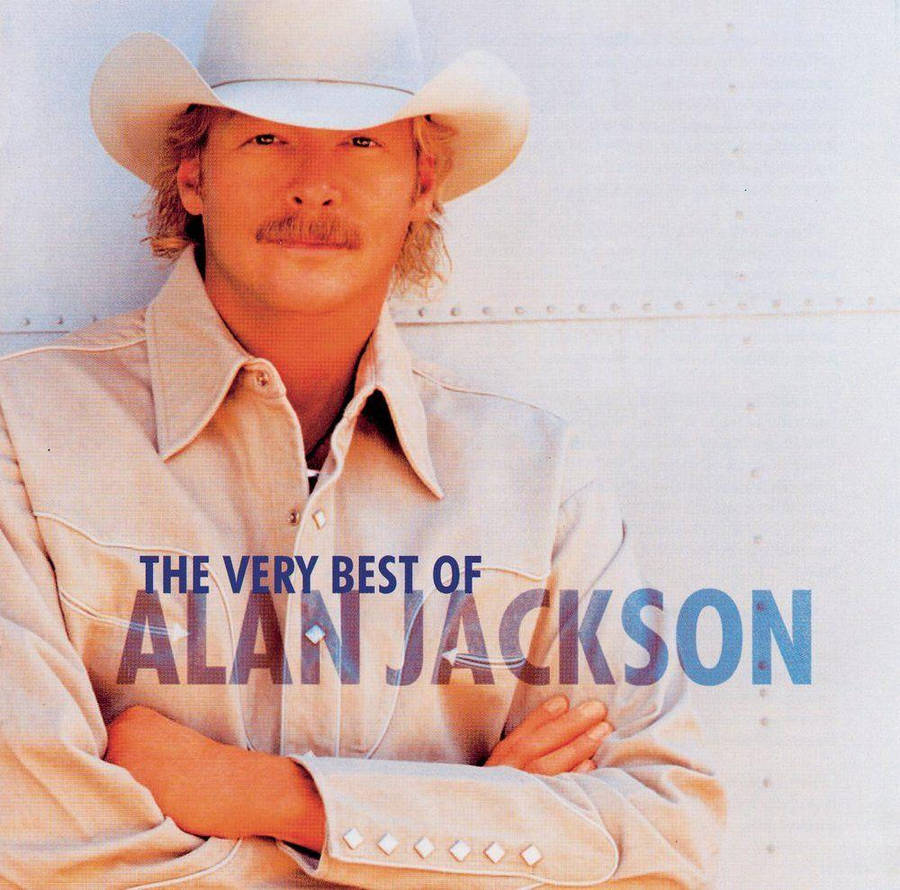 Iden här kontexten skulle jag på svenska säga: "Det allra bästa av Alan Jackson". Vad det här skulle avse beror på vilket sammanhang det dyker upp i. Men om vi utgår från att det handlar om titeln på en uppsättning låtar av Alan Jackson skulle detta vara passande. När det gäller dator- eller mobilskärmsbakgrund kan jag däremot säga "Dator-/mobilbakgrund med det allra bästa av Alan Jackson".