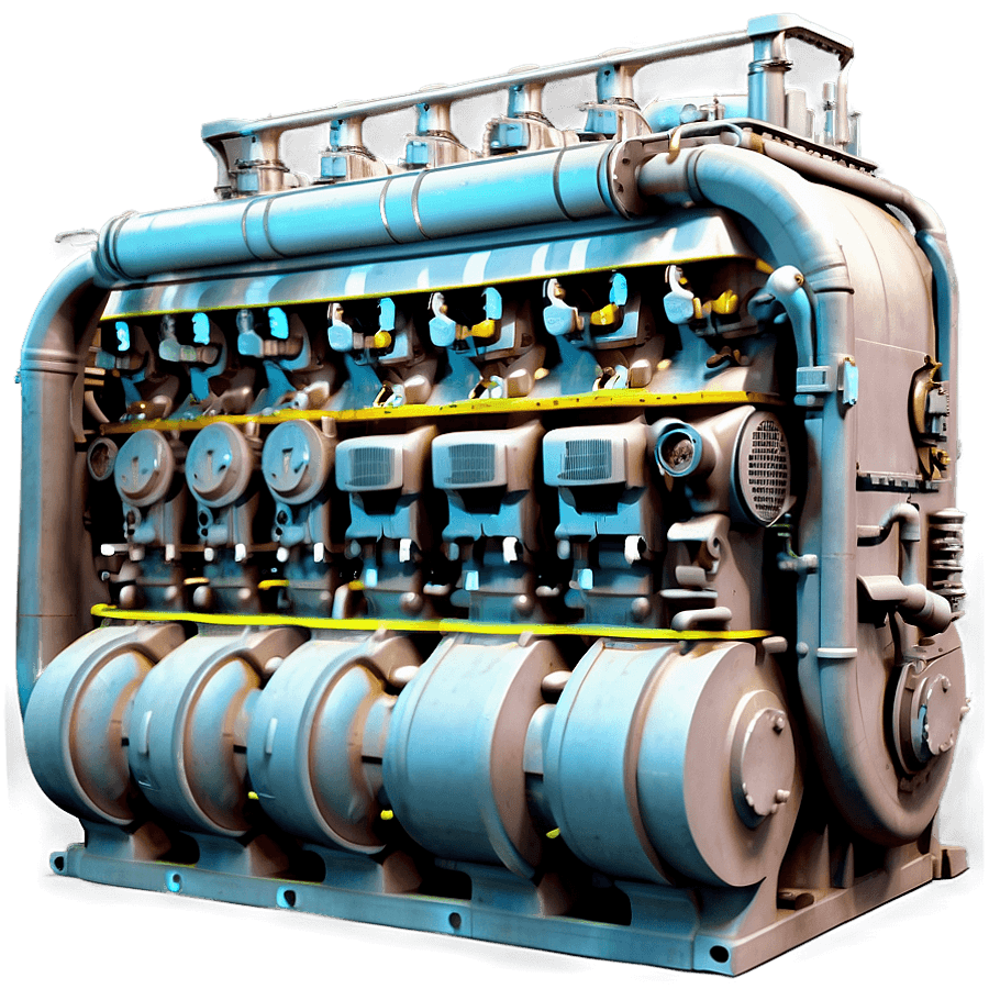 Warship Engine Room PNG pce55