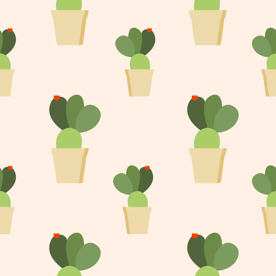 Pastel Cactus
