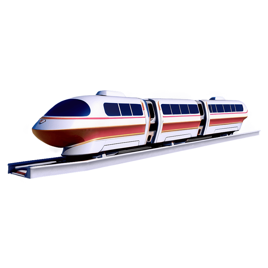 Disneyland Monorail PNG buj26