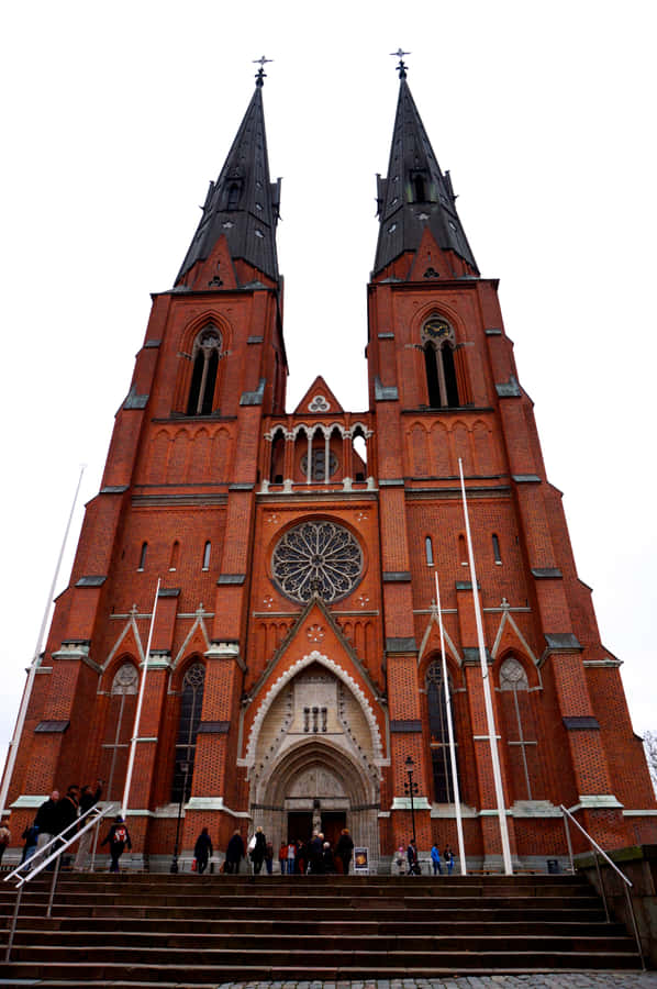 Außenansicht des Uppsala-Doms