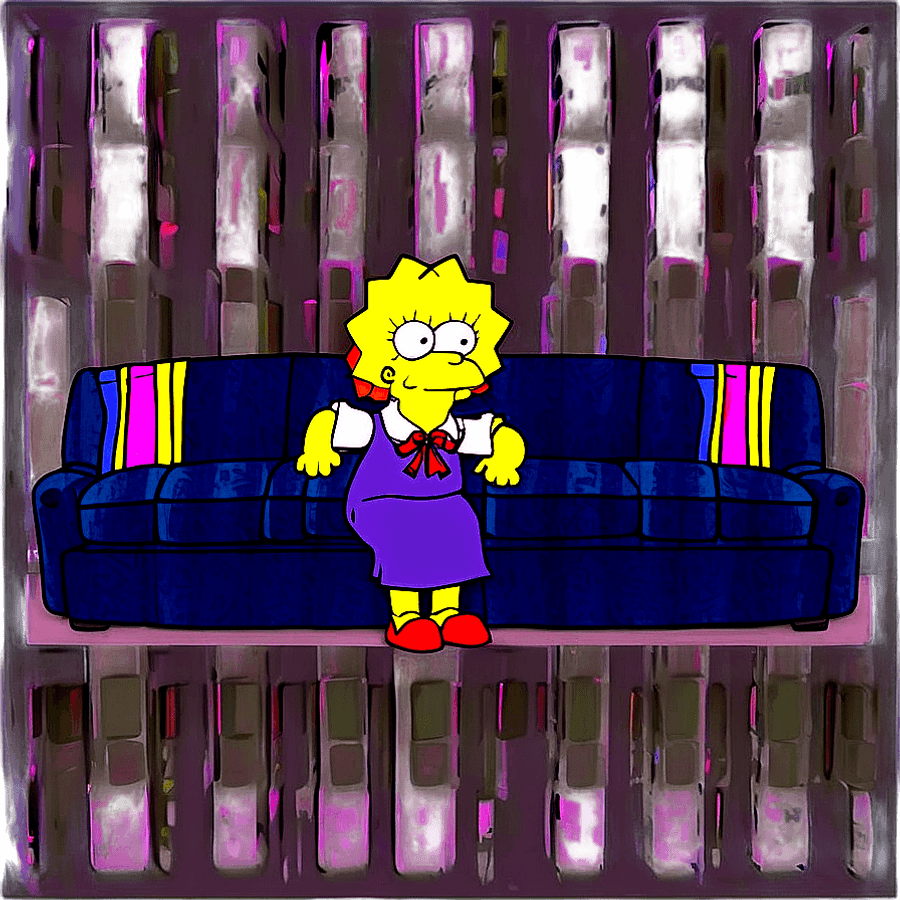 Lisa Simpson School Outfit PNG cbk85
