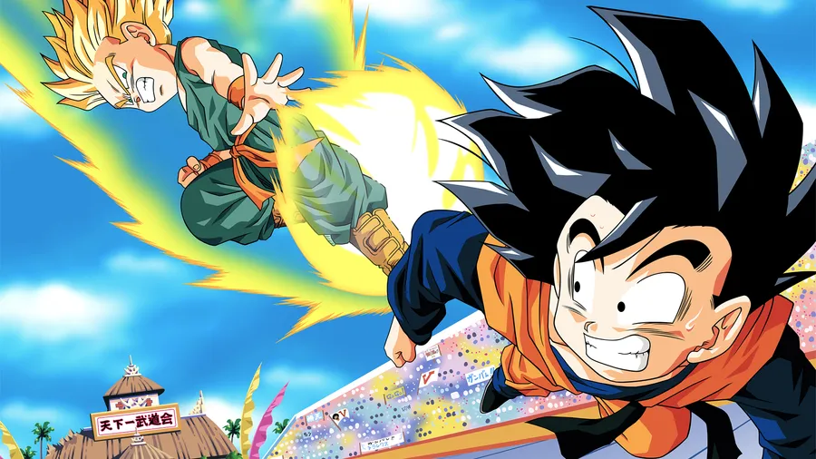 Goten Vs Trunks wallpaper