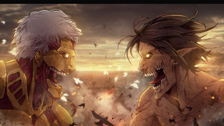 Upplevspänningen i episka strider med Great Titan War.