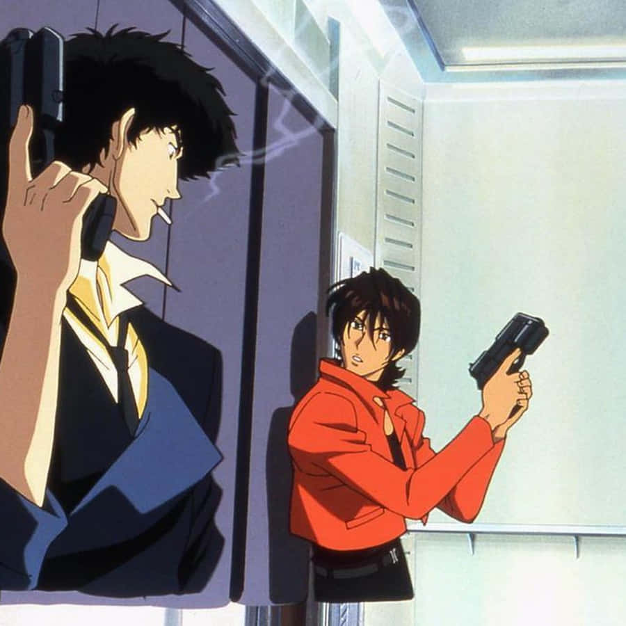 CowboyBebop Electra 1024 x 1024 bakgrundsbild