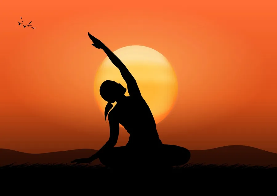 Yoga background