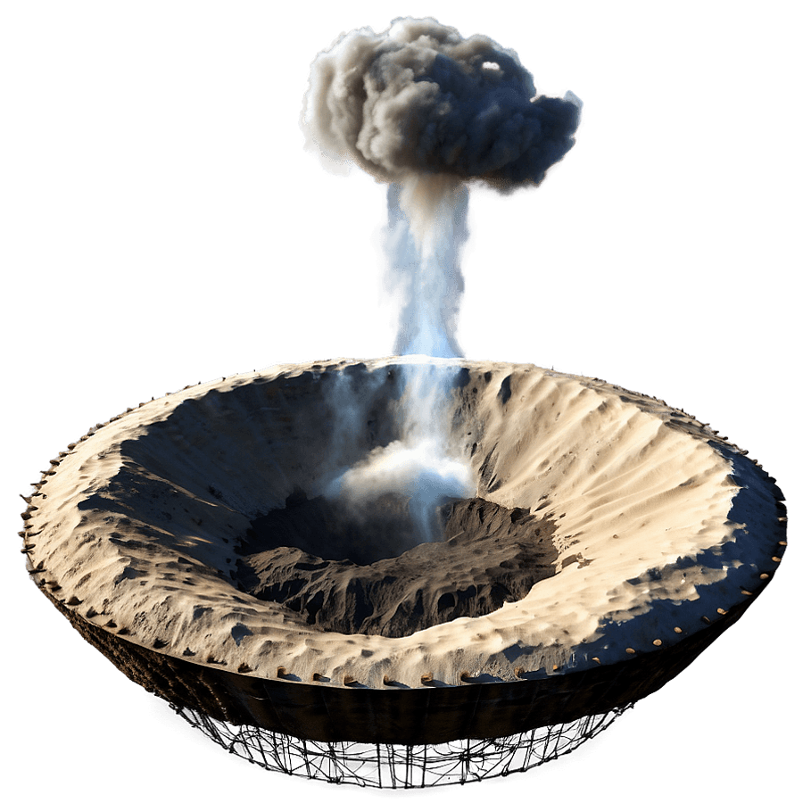 Nuke Blast Crater PNG 05232024