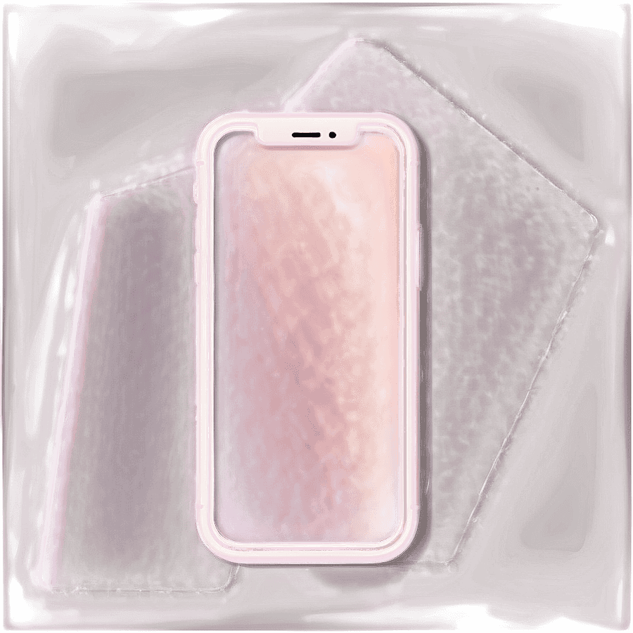 White iPhone 13 Frame PNG kdx23