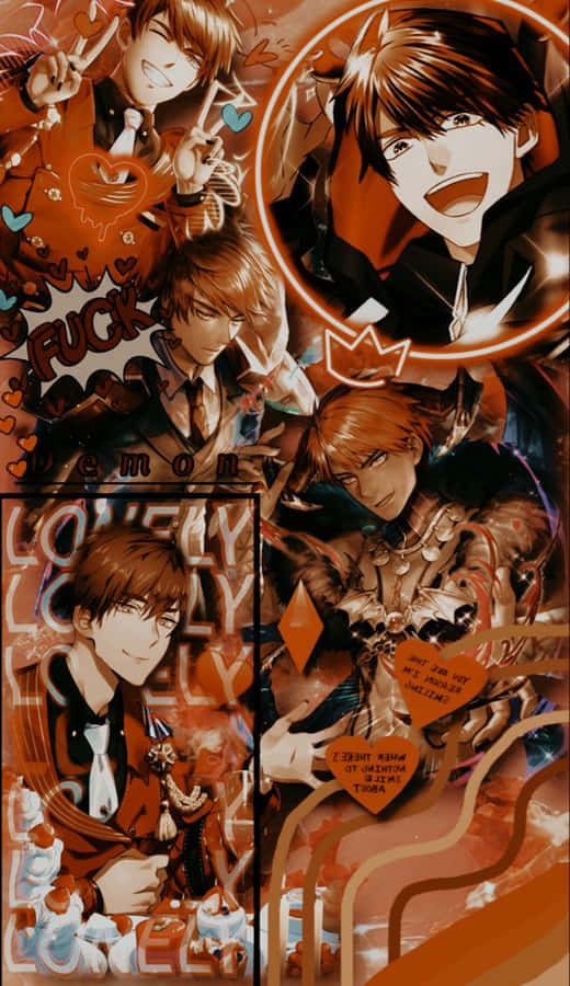 Obey Me Animerede Karakterer Collage